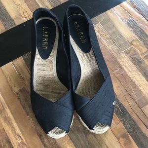 Ralph Lauren Cecelia wedge 8M
